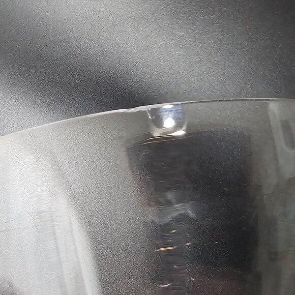 3 Mikasa Jamestown Iced Tea Glasses 8" clear crystal optic glasses Austria flaw - Picture 8 of 9